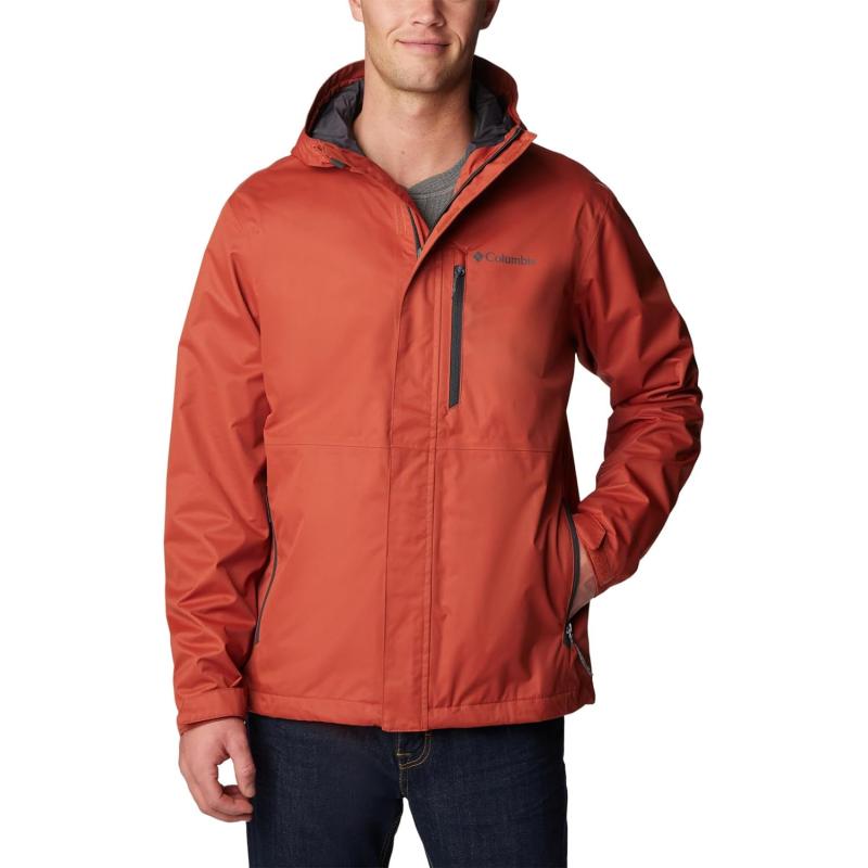 Columbia Men’s Hikebound Jacket(Warp Red) - Columbia Outlet