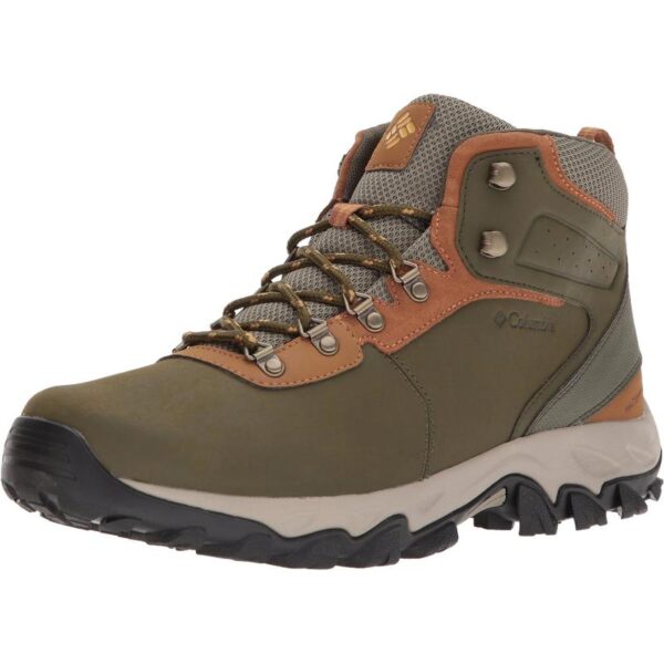 Columbia Men’s Newton Ridge Plus Wp Hiking Shoe(Nori/Dark Banana ...