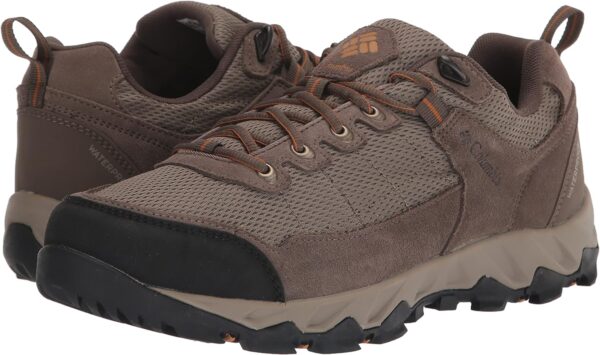 Columbia Men’s Valley Pointe Waterproof Hiking Shoe(Pebble/Canyon Gold ...